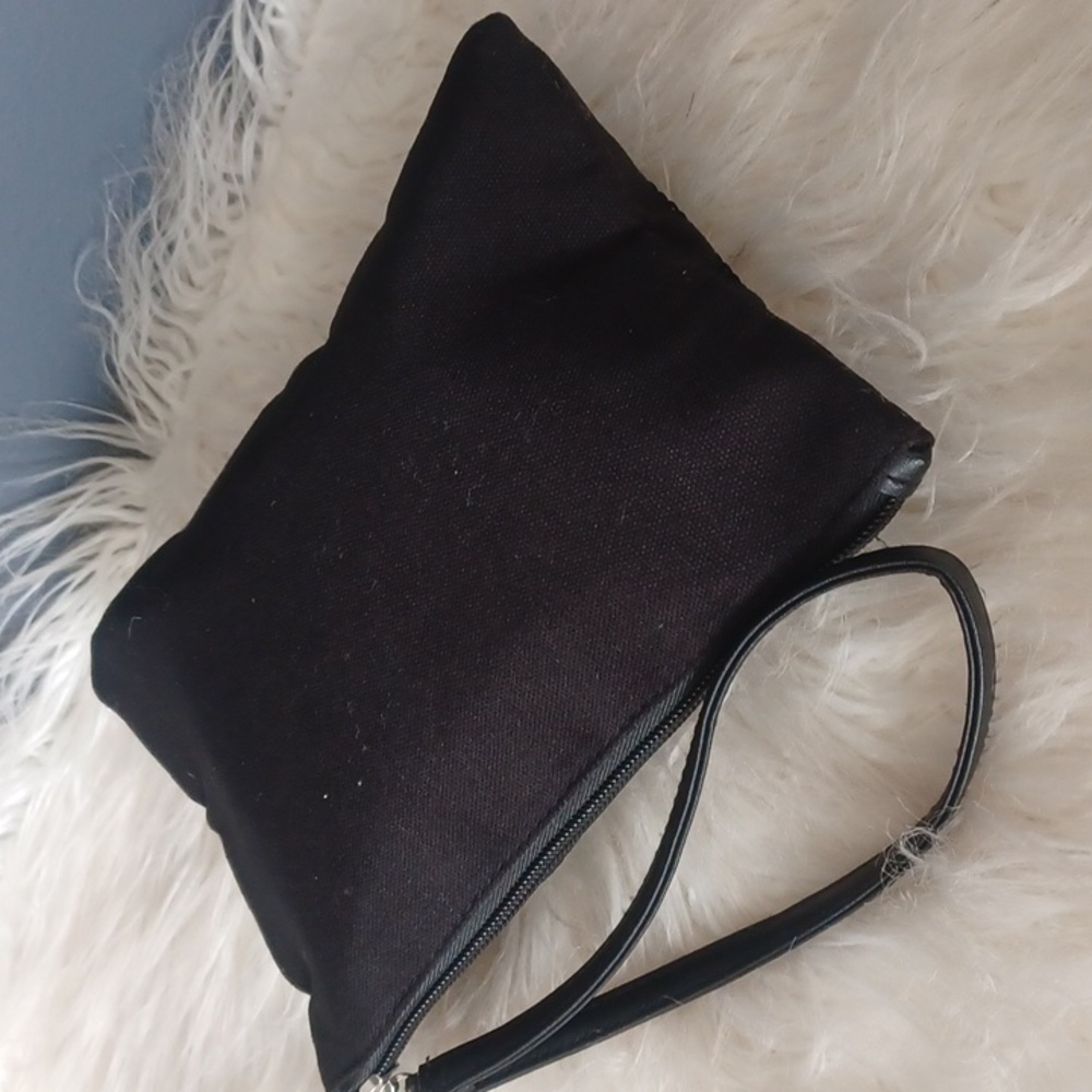 Victoria's Secret Black Sequin Clutch - Picture 6 of 11